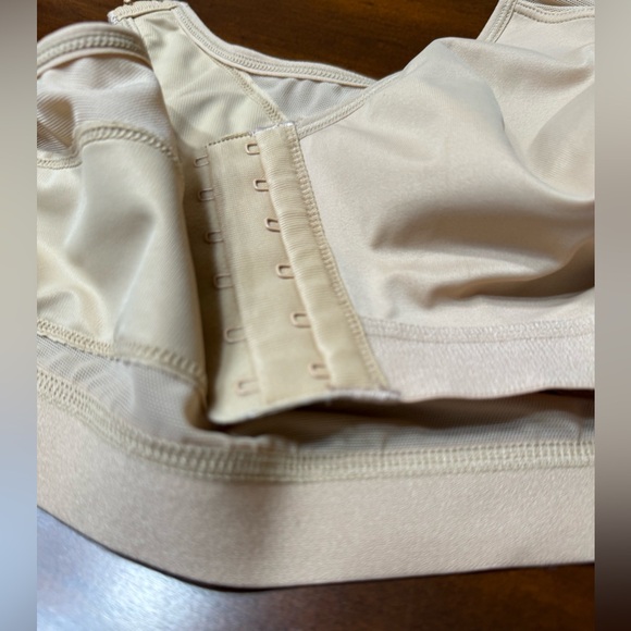 DELIMIRA Women's Full Coverage Front Closure Back Support Beige 38C - Picture 11 of 13